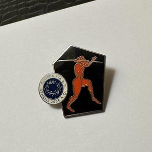 Olympic Games Athens 2004 Javelin Thrower Collectible Sports Tack Pin